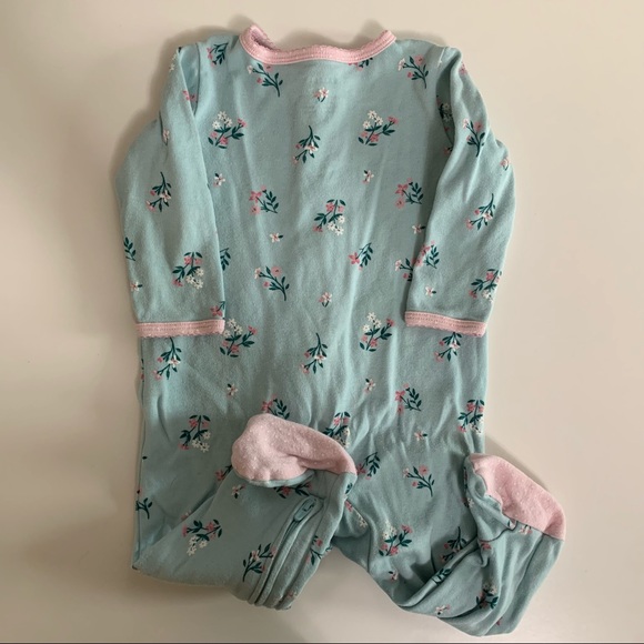 Carter’s bunny two-way zipper sleeper - Picture 6 of 8